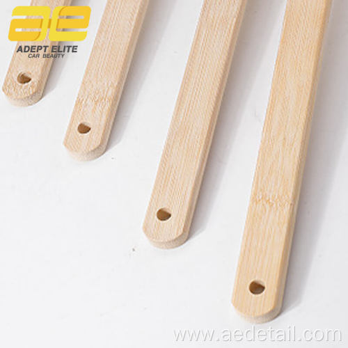 40cm Long Bamboo Handle Rim Cleaning Brush